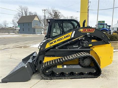 used new holland skid steer blue|c332 skid steer for sale.